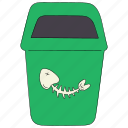 compost waste bin, bin, waste separation, trash management, cleaning, wet waste, food waste