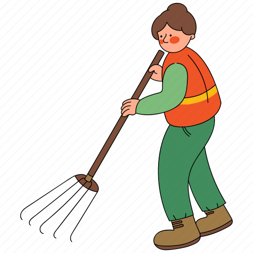 Female, street sweeper, woman, sweeping, road sweeper, street cleaner, cleaner icon - Download on Iconfinder
