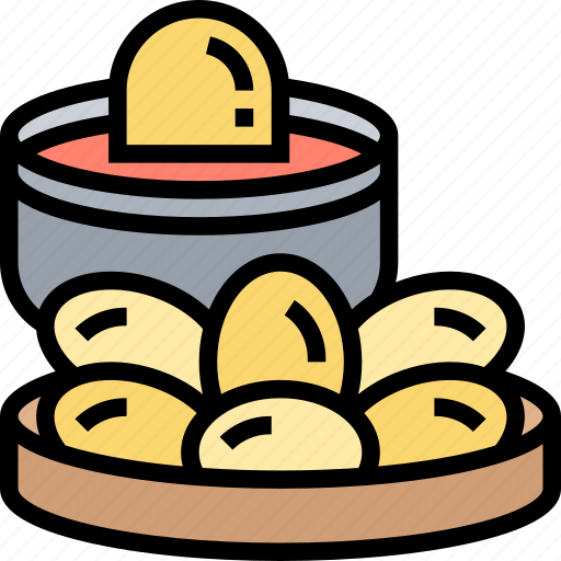 Bajias, kenyan, fried, potatoes, cuisine icon - Download on Iconfinder