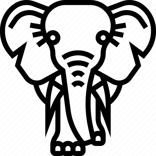 Elephant, ivory, africa, national, park icon - Download on Iconfinder