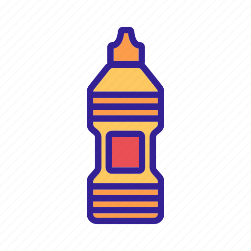 Bottle, classical, grocery, ketchup, kitchen, package, tomato icon - Download on Iconfinder