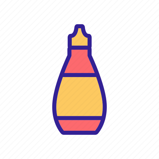 Bottle, classical, grocery, ketchup, package, sauce, tomato icon - Download on Iconfinder