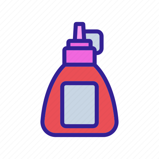 Classical, jar, ketchup, lid, package, special, tomato icon - Download on Iconfinder