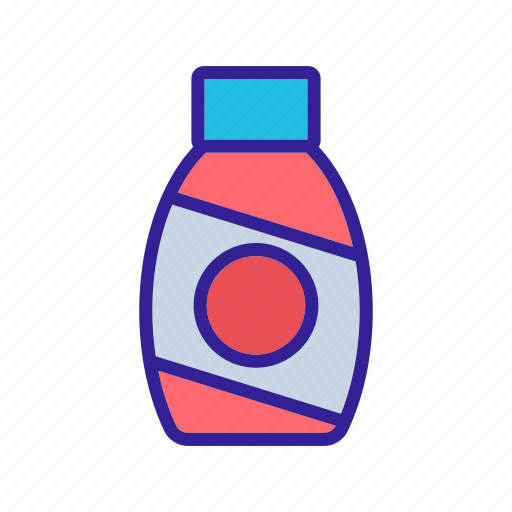 Classical, grocery, jar, ketchup, rounded, spicy, tomatoes icon - Download on Iconfinder