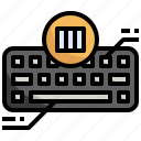 colomn, computer, hardware, keyboard, tool, button
