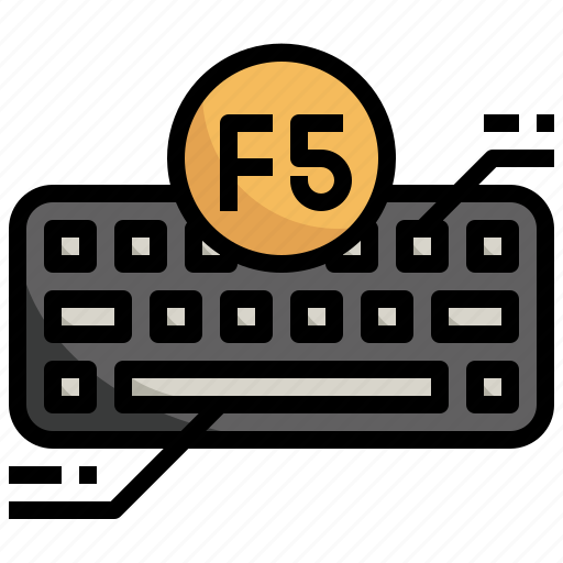 F5, refresh, keyboard, button, computer, hardware, tool icon - Download on Iconfinder