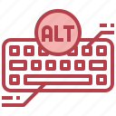 alt, alternate, keyboard, button, computer, hardware
