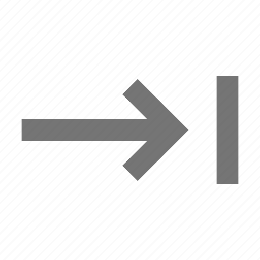 Arrow, keyboard, right arrow, tab key icon - Download on Iconfinder