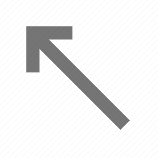 Arrow, diagonal arrow, home key, left arrow icon - Download on Iconfinder