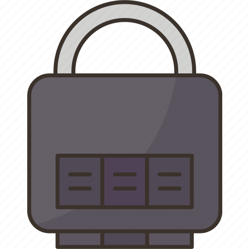Lock, word, combination, protection, security icon - Download on Iconfinder