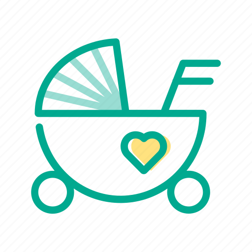 Baby, carriage, children, infant, kids, newborn, toddler icon - Download on Iconfinder