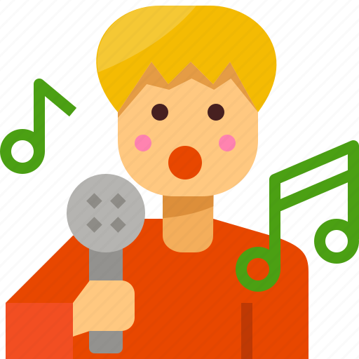 Kid, sing, song, music, karaoke icon - Download on Iconfinder