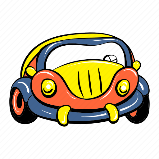 Automobile, car, cartoon, child, play, toy, vehicle icon - Download on Iconfinder