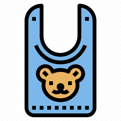 Baby, bib, clothes, kid icon - Download on Iconfinder