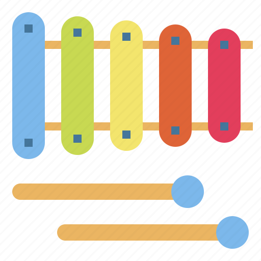 Instrument, music, orchestra, percussion, xylophone icon - Download on Iconfinder