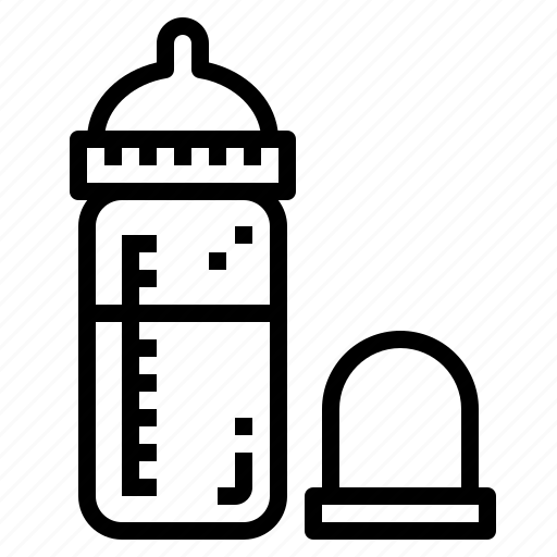 Bottle, feeding, food, kid, milk icon - Download on Iconfinder