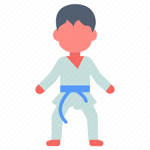 Karate, martial, art, judo, kickboxing, training, trainee icon - Download on Iconfinder
