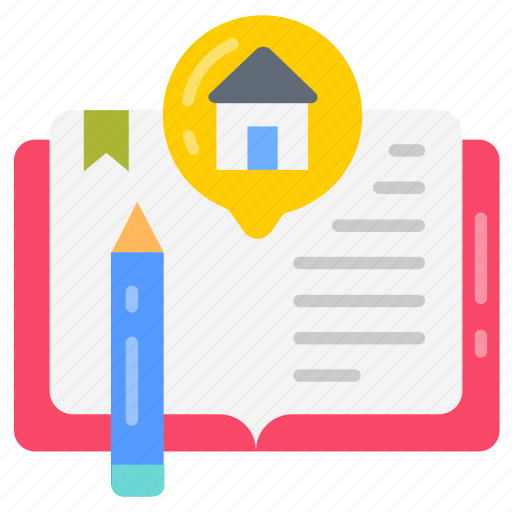 Homework, work, practice, research, schoolwork, home, activity icon - Download on Iconfinder