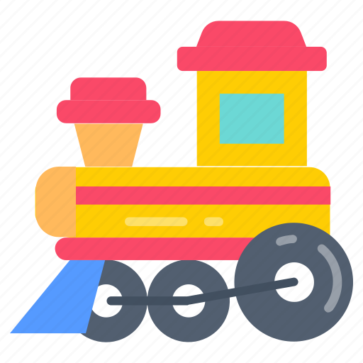 Train, toy, engine, cart, set, kids icon - Download on Iconfinder