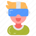 virtual, reality, vr, fun, glasses, 3d, environment, presence
