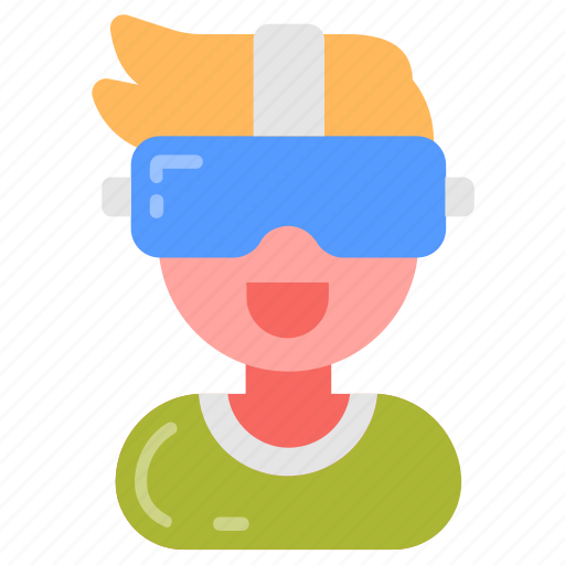 Virtual, reality, vr, fun, glasses, 3d, environment icon - Download on Iconfinder