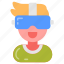 virtual, reality, vr, fun, glasses, 3d, environment, presence 