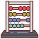abacus, frame, mathematics, board, counting