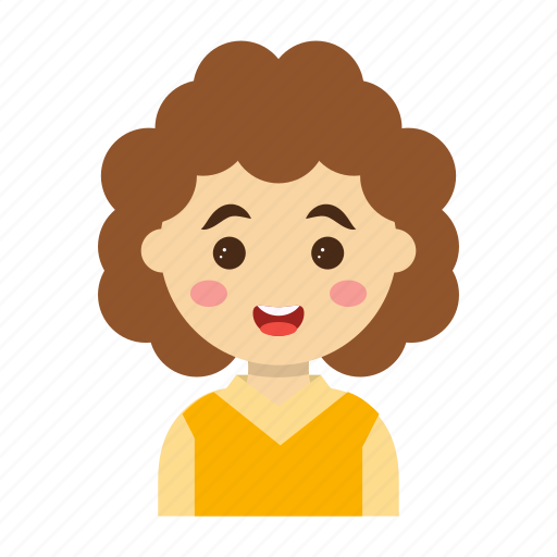 Cartoon, character, female, girl, kids icon - Download on Iconfinder
