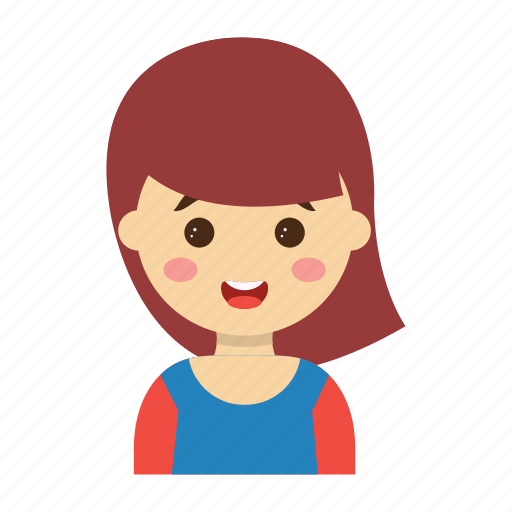 Cartoon, character, child, girl, kids icon - Download on Iconfinder