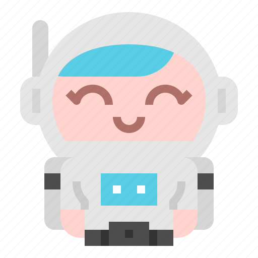 Astronaut, space, suit, kid, girl, woman, occupation icon - Download on Iconfinder