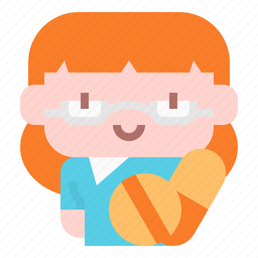 Pharmacist, pharmacy, kid, girl, woman, occupation, costume icon - Download on Iconfinder