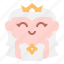 bride, princess, user, avatar, kid, girl, costume 