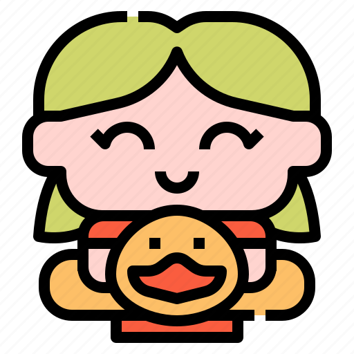 Rubber, ring, duck, swimsuit, user, avatar, kid icon - Download on Iconfinder