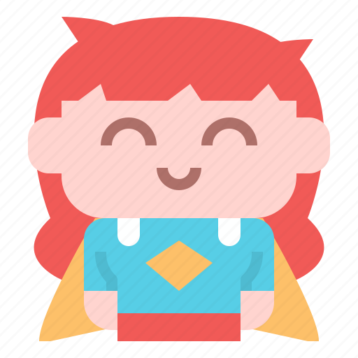 Superhero, woman, user, avatar, cartoon, characters, fantasy icon - Download on Iconfinder