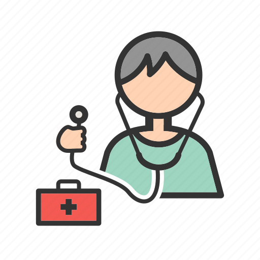 Child, cute, doctor, kid, medical, play, stethoscope icon - Download on Iconfinder