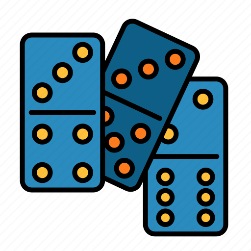 Dominoes, dominos, entertainment, game, gaming, play, player icon - Download on Iconfinder