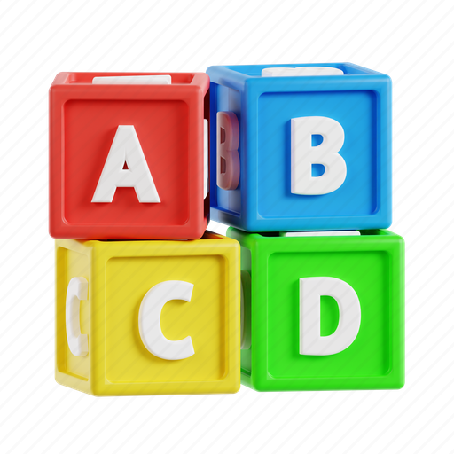 Abc blocks, blocks, abc, education, kindergarten, toys, baby icon - Download on Iconfinder