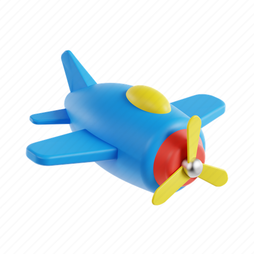 Toy plane, airplane, toy, plane, kid, child icon - Download on Iconfinder