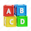 abc blocks, blocks, abc, education, kindergarten, toys, baby 