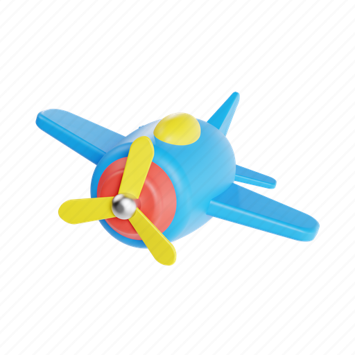 Toy plane, airplane, toy, plane, kid, child icon - Download on Iconfinder