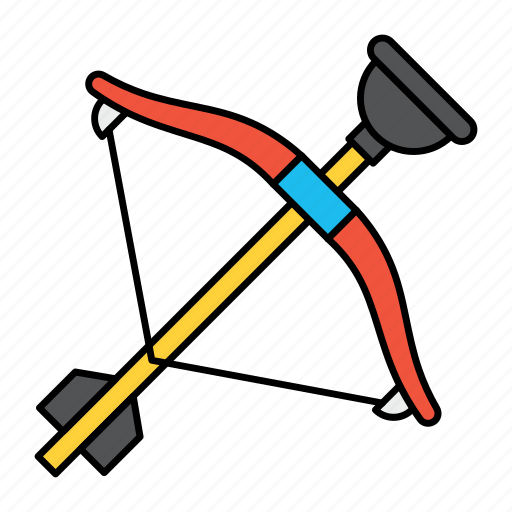 Toy, play toy, small toy, game toy, suction cup, bow and arrow icon - Download on Iconfinder