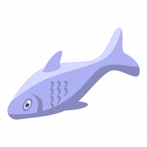 Fish, isometric, animal icon - Download on Iconfinder