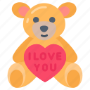 teddy, bear, cute, stuff, toy, birthday, gift, cuddling