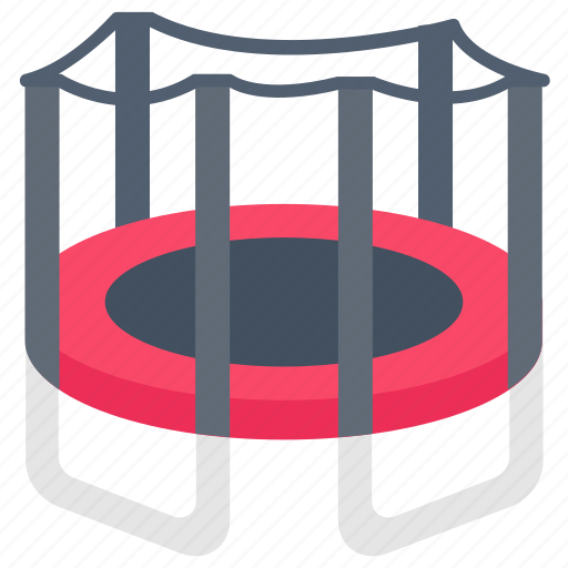 Trampoline, rubber, band, launch, pad, gym, free icon - Download on Iconfinder