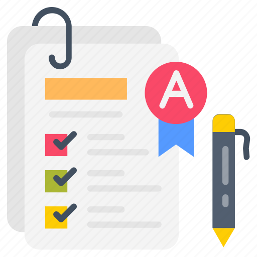 Result, card, annual, marks, sheet, test, records icon - Download on Iconfinder