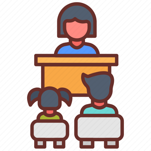 Meeting, teacher, parents, school, monthly icon - Download on Iconfinder