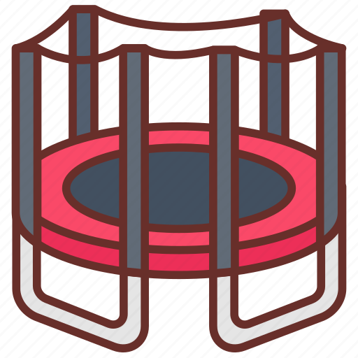 Trampoline, rubber, band, launch, pad, gym, free icon - Download on Iconfinder