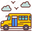 school, bus, shuttle, coach, transportation 