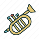 jazz, kids, melody, music, play, toys, trumpet