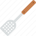 cooking spoon, kitchen turner, kitchen utensils, slotted turner, spatula 